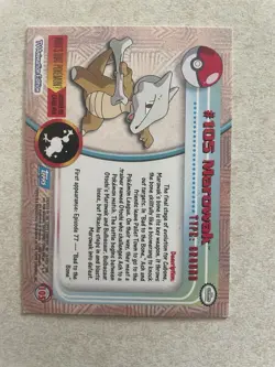 2000 Topps x11 Pokemon Card Lot Ground/Rock Type Holo Marowak NM/LP - Image 4