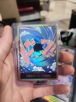 Gold Frame DON !! Card Jinbe ONE PIECE PRB-02 The Best Vol.2 F/S JPN - Image 1