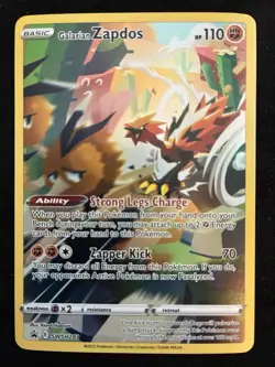 Galarian Zapdos SWSH283 Sword & Shield Black Star Promo Holo Pokemon TCG Card - Image 1