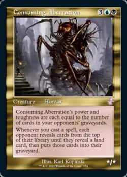 Consuming Aberration - Light Play MTG Time Spiral Remastered - Image 1