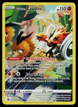 Pokemon SWSH: Sword & Shield Promo Cards SWSH283 Galarian Zapdos - Image 1
