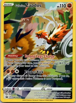 Galarian Zapdos SWSH283 SWSH: Sword & Shield Promo Cards NM - Image 1