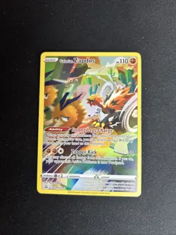 Pokemon Galarian Zapdos TCG Black Star Promo Card Crown Zenith SWSH283 - Image 1