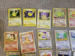 Lot Of 35 Vintage Japanese Pokemon Cards - Image 2