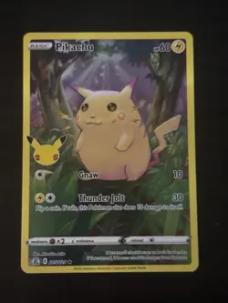 Pokemon TCG Celebrations Pikachu Holo Card 005/025 Collectible, Near Mint - Image 1