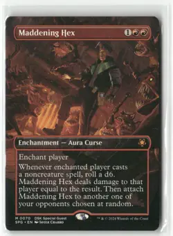 MTG - Maddening Hex (Borderless) Special Guests Regular (NM) - Image 1