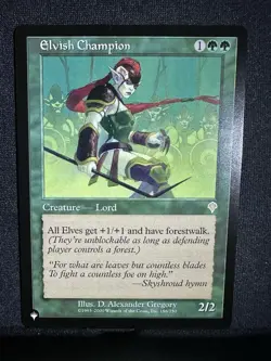 Elvish Champion - MTG The List (Invasion) Rare NM - Image 1
