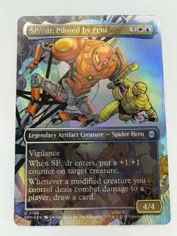 SP dr, Piloted by Peni - Borderless - MTG Marvel's Spider-Man - SPM U 0199 FOIL - Image 1