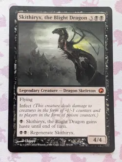 1 x Skithiryx, the Blight Dragon - Scars of Mirrodin - NM-Mint - MTG - Image 1