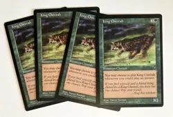 King Cheetah (4) Visions LP MTG Magic the Gathering - Image 1