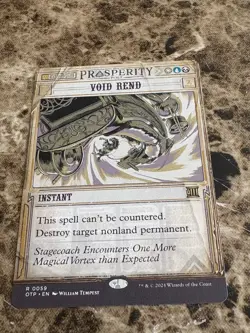 VOID REND Magic MTG Outlaws of Thunder Junction Borderless - Image 1