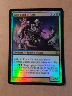 Lich Lord of Unx Alara Reborn Foil - Image 1