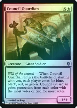 MB1 Foil COUNCIL GUARDIAN 1x Magic Mystery Booster MTG NM - Image 1