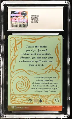 TUVASA THE SUNLIT Secret Lair Foil Mythic CGC 10 MTG EDH [Nostalgium] - Image 2