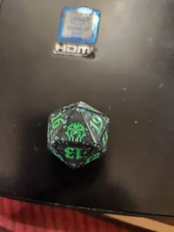 Guilds of Ravnica Golgari MTG D20 Spindown Lifecounter Guild Kit Dice - Image 1