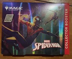 IN HAND Magic The Gathering Marvel Spiderman Collector Booster Pack - Image 1