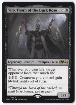 Vito, Thorn of the Dusk Rose R Core Set 2021 127 NM - Image 1