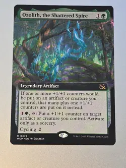 Ozolith, the Shattered Spire (Extended Art) March of the Machine Regular - Image 1