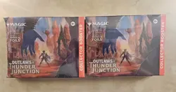 Magic The Gathering- Outlaws Of The Thunder Junction Collector Booster Lot Of 2 - Image 1