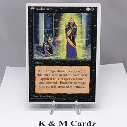 MTG - 4th Edition - Simulacrum - Uncommon - Near Mint - Image 1