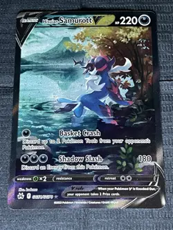 Pokemon Hisuian Samurott v Galarian Gallery GG51/GG70 Crown Zenith NM Condition - Image 1