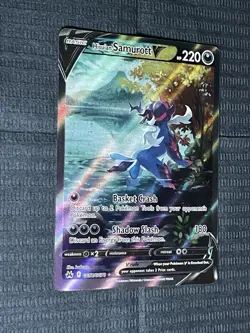 Pokemon Hisuian Samurott v Galarian Gallery GG51/GG70 Crown Zenith NM Condition - Image 3