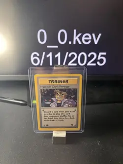 IMPOSTER OAK’S REVENGE 76/82 - 1ST EDITION Team Rocket - WOTC Pokemon CARD - Image 1