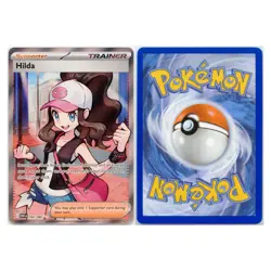 2025 Pokemon Hilda Scarlet & Violet White Flare Ultra Rare #164/086 Near Mint - Image 3