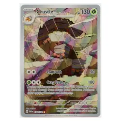 2023 Pokemon Crustle Scarlet & Violet Paradox Rift Illustration Rare #183/182 NM - Image 1
