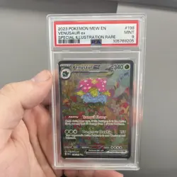 Pokemon TCG Venusaur EX Scarlet & Violet 151 Sir 198/165 PSA 9 - Image 1