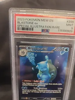 PSA 9 Blastoise EX Special Illustration Rare - 200/165 Pokemon 2023 S&V 151 SIR - Image 2