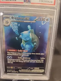 PSA 9 Blastoise EX Special Illustration Rare - 200/165 Pokemon 2023 S&V 151 SIR - Image 4