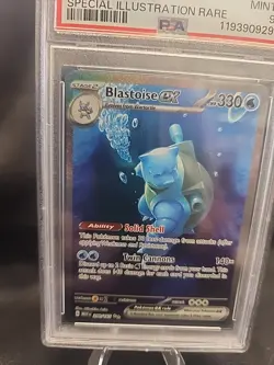 PSA 9 Blastoise EX Special Illustration Rare - 200/165 Pokemon 2023 S&V 151 SIR - Image 5