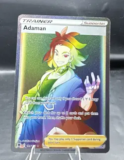Pokemon TCG Adaman 199/189 Astral Radiance Rainbow Holo Secret Rare NM - Image 1