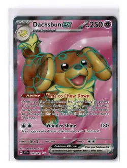 Dachsbun ex - 160/142 Scarlet & Violet Stellar Crown Ultra Rare - NM - POKEMON - Image 1