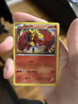 Pokemon TCG Ho-Oh Black Star Promos XY153 - Image 1