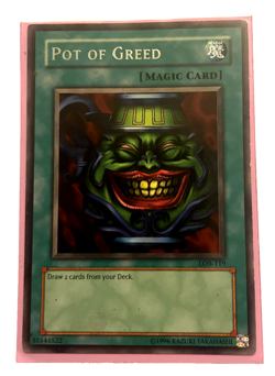 Yu-Gi-Oh! - Pot Of Greed - LOB-119 - Rare - Image 1