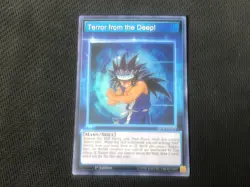 Terror from the Deep! SBTK ENS02 1st Ed SPEED DUEL SKILL Super Rare Yugioh - Image 1