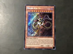 Meklord Astro Dragon Asterisk LC5D-EN166 - Secret Rare - 1st NM Yugioh - Image 1