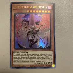 Dramaturge of Despia DAMA-EN007 - Ultra Rare - 1st Edition Near Mint Yugioh - Image 1