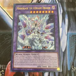 Mirrorjade the Iceblade Dragon SDAZ-EN041 Ultra Nm 1st Yugioh - Image 1