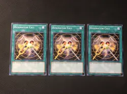 Resonator Call (3x) HSRD-EN025 - Common - 1st Edition NM Yugioh - Image 1