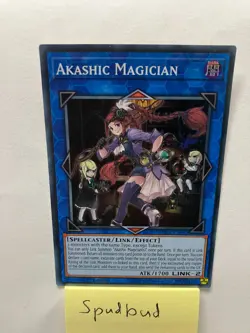 Akashic Magician Super Rare SHVA-EN052 (Lightly Played 1st Edition) - Image 1