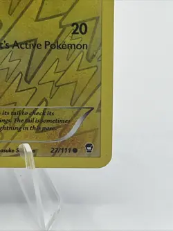 Pikachu 27/111 XY-Furious Fists Reverse Holo 2014 Pokemon Card LP Vintage Rare - Image 3