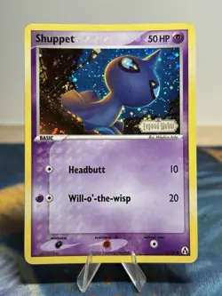 Shuppet 63/92 Reverse Holo Stamped Ex Legend Maker Ghost Pokemon Card LP - Image 1