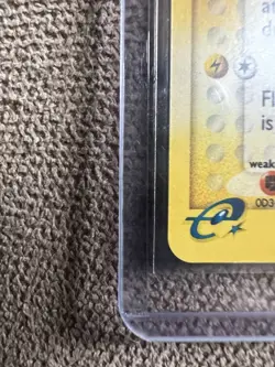 Pokemon TCG. Pikachu 012 Nintendo Black star Promo Holo 2003 E-reader Card NM - Image 4