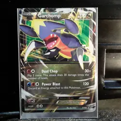 Pokemon Card GARCHOMP EX XY09 Black Star Promo NM - RARE - Image 1