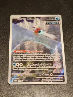 Pokemon Card Iron Bundle 066 Black Star Promo Scarlet Violet Paradox Rift ETB NM - Image 1