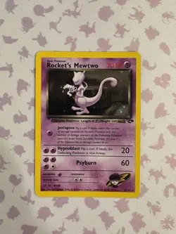 Pokemon TCG Rockets Mewtwo Gym Challenge Holo Card 14/132 - Image 1