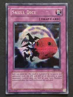 Skull Dice Prismatic Secret Rare EDS-003 Yu-Gi-Oh! card Eternal Duelist Soul - Image 2